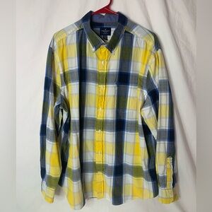 AEO men’s button down shirt sizeXXL long sleeve classic fit